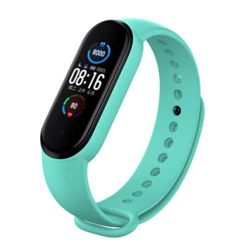 Bratara din silicon, pentru Xiaomi Mi Band 5 6 , Marine Green [1]