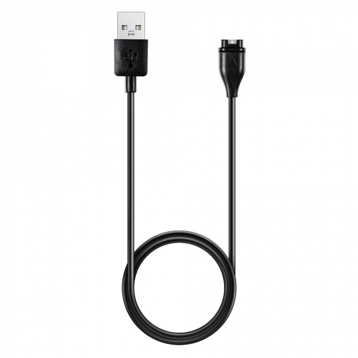 Cablu de incarcare pentru Garmin Fenix 6 / 6S / 5 / 5S / 5X , Forerunner 935, Vivoactive 3, Vivosport, 1 m, USB , Negru [1]