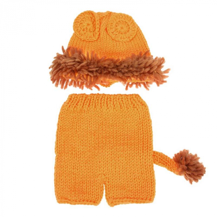 Costum Leu pentru copii, Sedinta foto nou nascut, 0-6 luni [4]