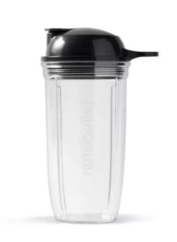 Pahar mediu cu capac 0.7 L, Nutribullet Combo / Ultra, 1500W / 1200W, NBF580B / NBF550DG / NB1206DGCC [1]