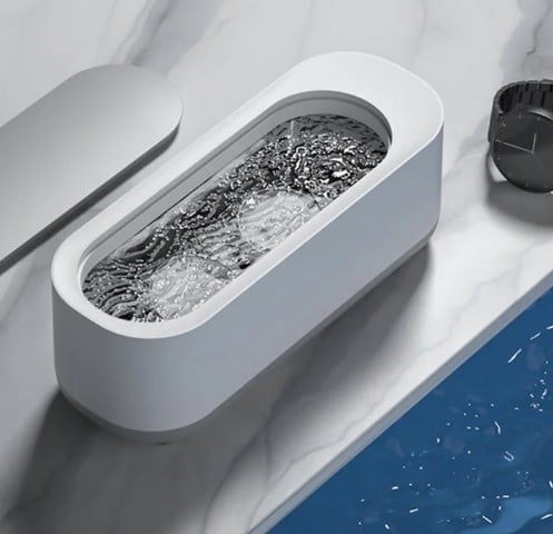 Aparat de curățat cu ultrasunete cu vibratie de înaltă frecvență pentru ceasuri, bijuterii, ochelari, aparat dentar, PHN Mag [3]