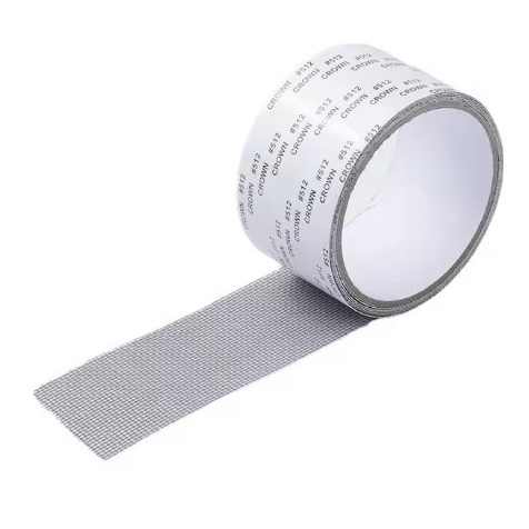 Bandă autoadezivă, plasă reparatoare rezistentă, sigilează găurile și crăpăturile [1]