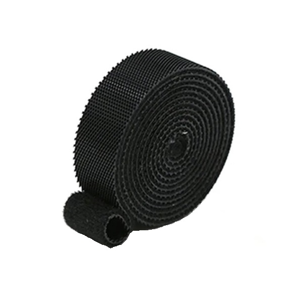 Banda cu arici Velcro, pentru organizarea cablurilor, reutilizabila, 3 metri, Negru, PHN Mag. [1]
