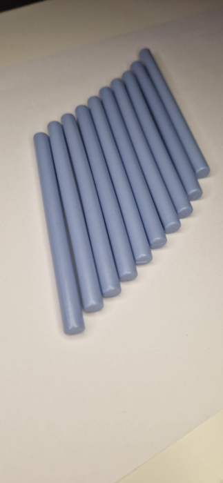 Baton de ceara baby blue mat pentru sigilii, invitatii nunti/botez [3]