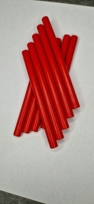 Baton de ceara bloody red mat pentru sigilii, invitatii nunti/botez. [4]