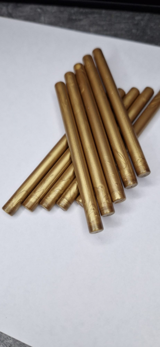Baton de ceara bronz sidef pentru sigilii, invitatii nunti/botez. [3]