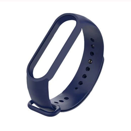 Bratara de schimb din silicon, pentru Xiaomi Mi Band 5 / Mi Band 6, Midnight Blue [1]