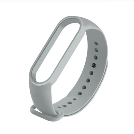 Bratara de schimb din silicon, pentru Xiaomi Mi Band 7, Gri [1]