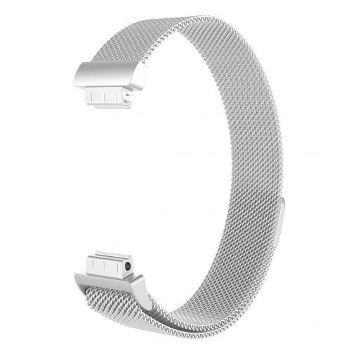 Bratara din otel inoxidabil compatibil Fitbit Inspire / HR - Argintiu, Inchidere magnetica [2]