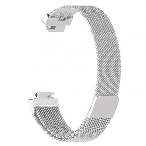 Bratara din otel inoxidabil compatibil Fitbit Inspire / HR - Argintiu, Inchidere magnetica [1]