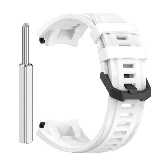 Bratara din silicon compatibil Amazfit T-REX 3 - Alb, PHN Mag [2]