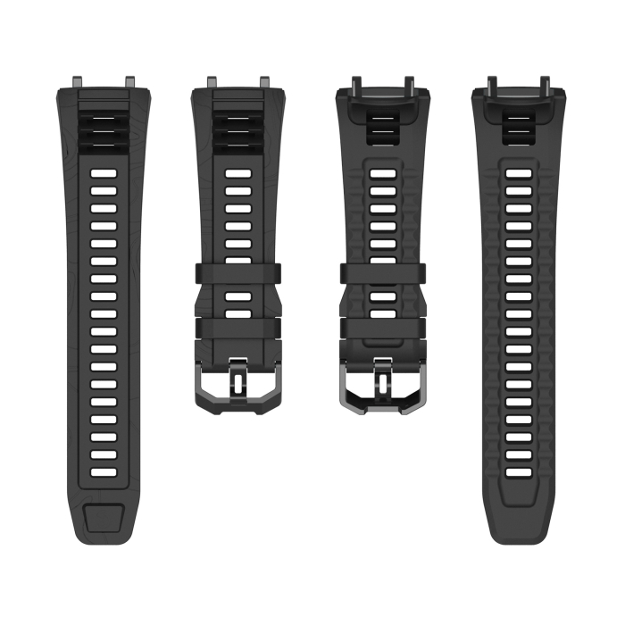 Bratara din silicon compatibil Amazfit T-REX 3 - Negru, PHN Mag [5]