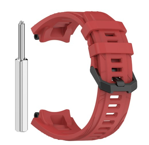 Bratara din silicon compatibil Amazfit T-REX 3 - Rosu, PHN Mag [2]