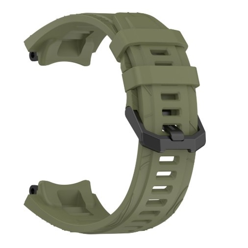 Bratara din silicon compatibil Amazfit T-REX 3 - Verde Army, PHN Mag [1]