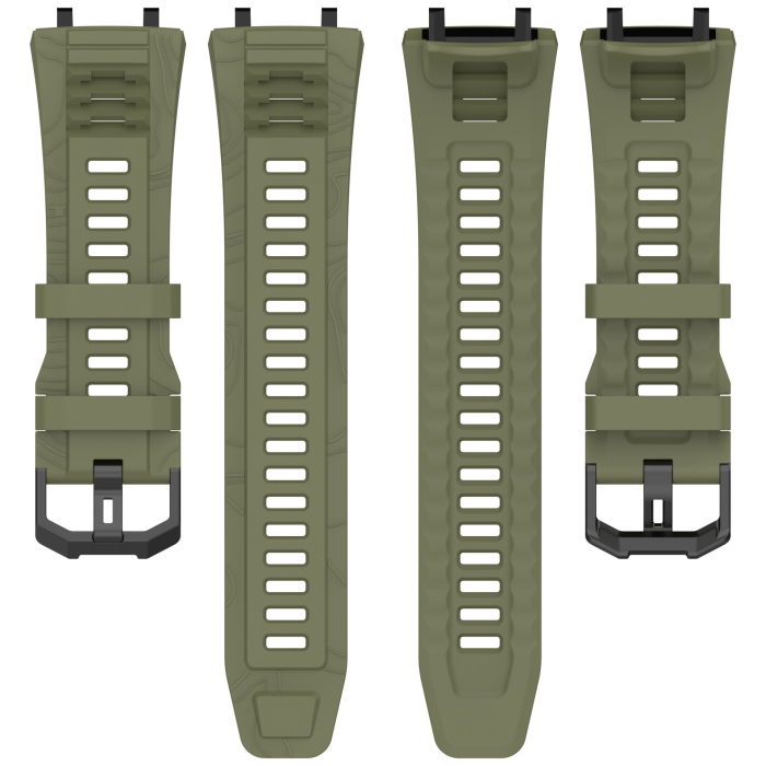 Bratara din silicon compatibil Amazfit T-REX 3 - Verde Army, PHN Mag [3]