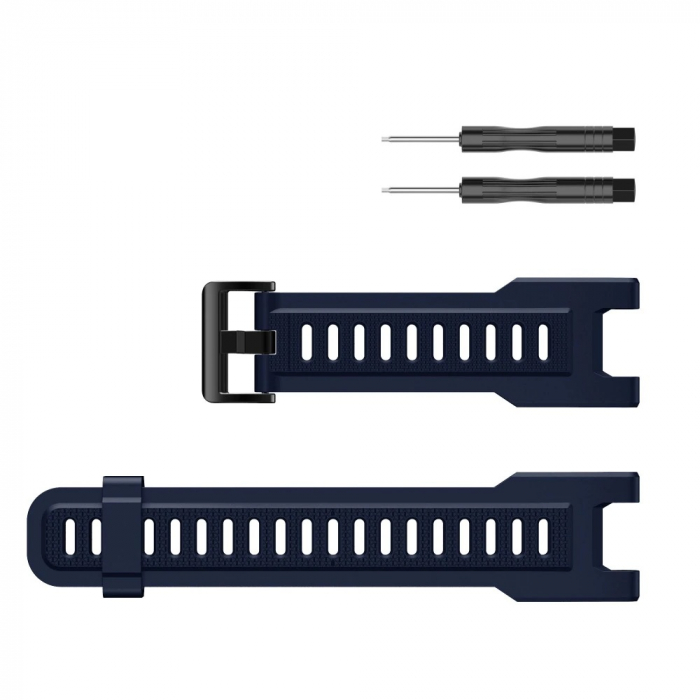 Bratara din silicon compatibil Amazfit T-REX - Bleumarin [2]