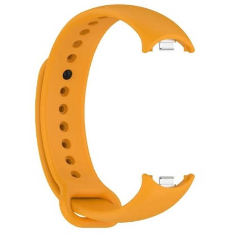 Bratara din silicon cu PIN de Metal, compatibil Xiaomi Mi Band 8/9, PHN Mag, Portocaliu [1]
