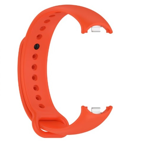Bratara din silicon cu PIN de Metal, compatibil Xiaomi Mi Band 8/9, PHN Mag, Rosu [1]