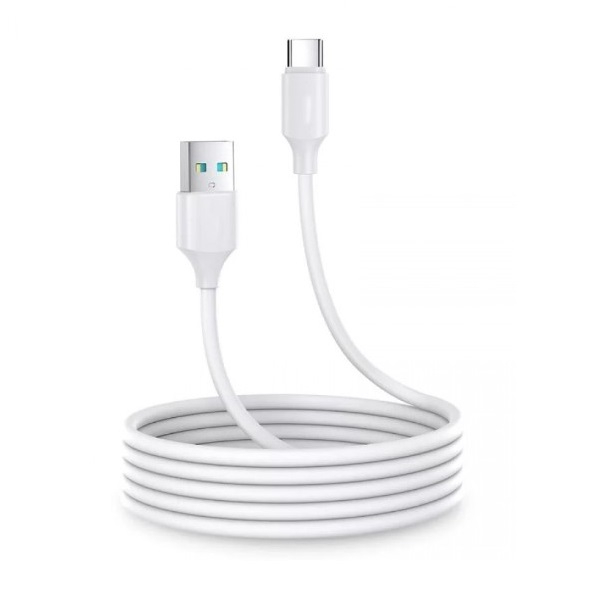Cablu Fast charge 120W/10A, USB-C, 2 m pentru telefon mobil, compatibil Xiaomi Mi 13, Mi 14, Redmi, Samsung S23, S24, Huawei, Poco F5, Alb [1]
