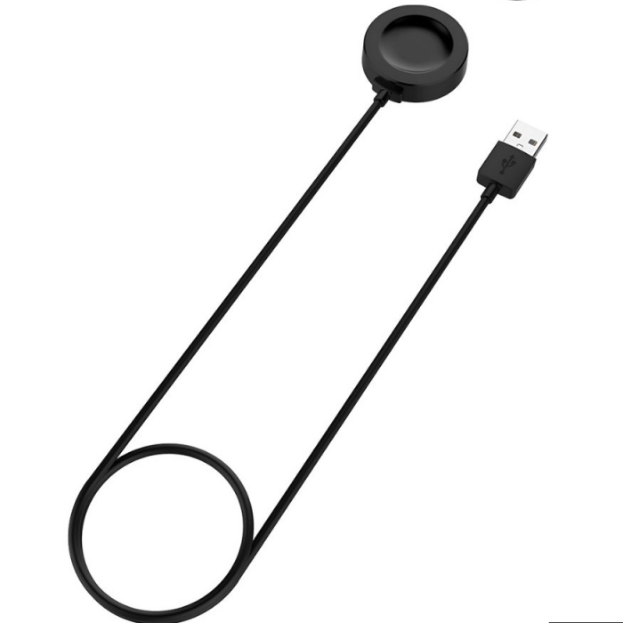Cablu incarcare rapida, magnetic USB pentru Huawei Watch 3 GT2/GT3 PRO, Huawei Watch GT GT2 GT2e Honor Watch GS Pro Magic 2, Negru, 1m lungime, PHN Mag. [4]