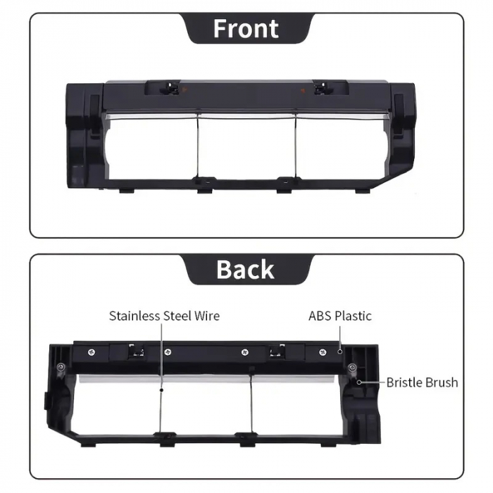 Capac Perie Centrală Roborock Negru Compatibil S6 MaxV S6 S6 Pure S5 S5 Max S50 S51 S55 [3]