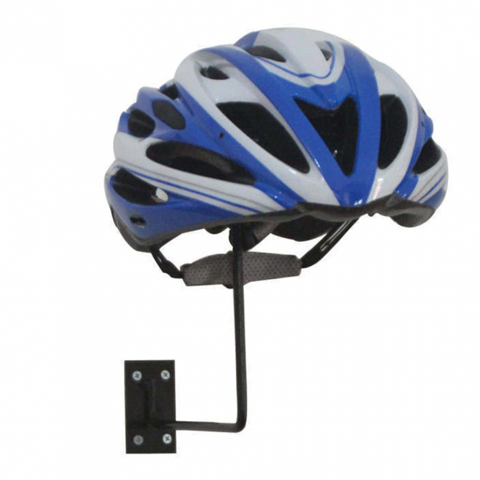 Suport de perete pentru casca moto, atv, bicicleta, snowboard, ski, negru [5]