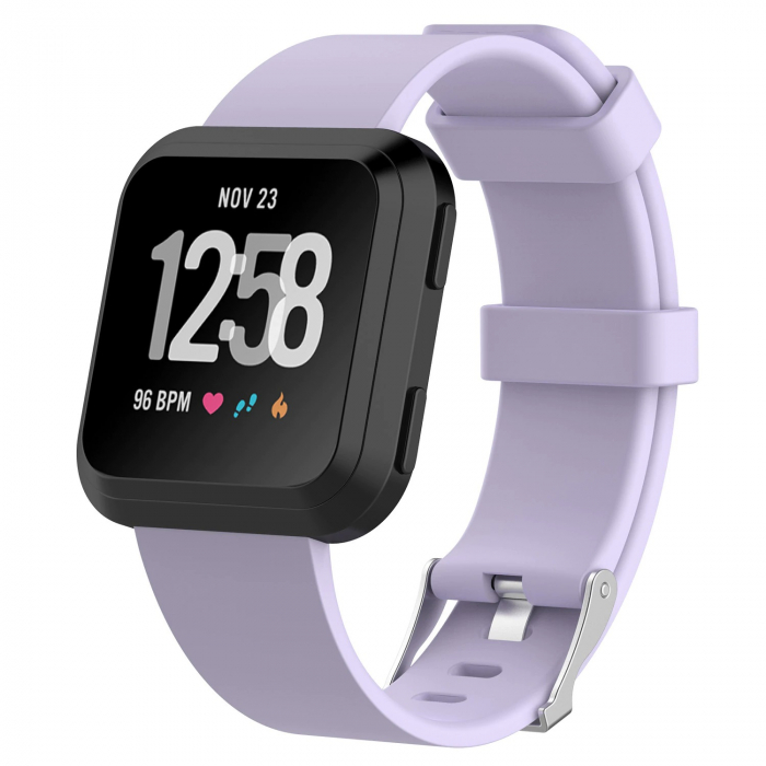 Curea Bratara pentru Fitbit Versa / Versa 2 / Lite, marimea L, Lila [2]