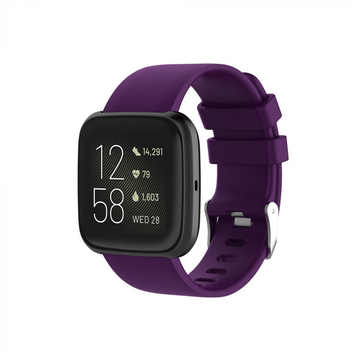 Curea Bratara pentru Fitbit Versa / Versa 2 / Lite , marimea L , Mov [1]