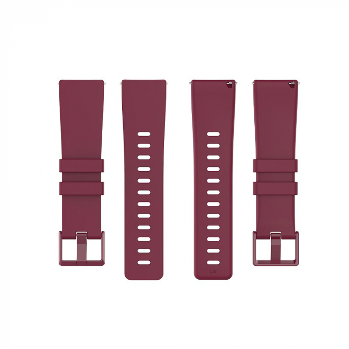Curea Bratara pentru Fitbit Versa / Versa 2 / Lite, marimea L, Visiniu [2]