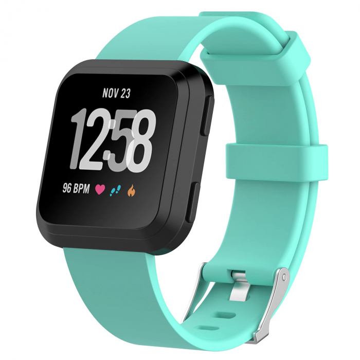 Curea Bratara pentru Fitbit Versa / Versa 2 / Lite , marimea L , Verde / Marine Green [1]