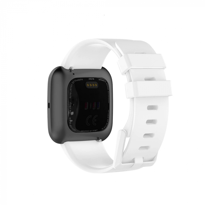 Curea Bratara pentru Fitbit Versa / Versa 2 / Lite , marimea S , Alb [2]