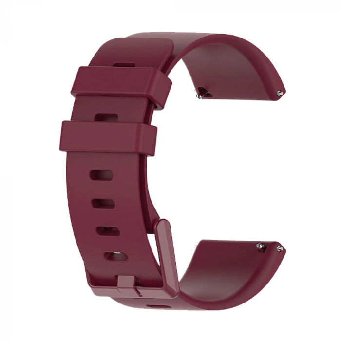 Curea Bratara pentru Fitbit Versa / Versa 2 / Lite, marimea S, Visiniu [1]