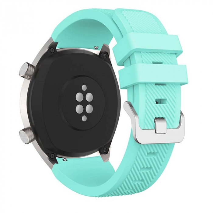 Curea Bratara compatibil smartwatch Samsung Gear S3 / Frontier , Quick Release , 22 mm , Verde Menta [4]