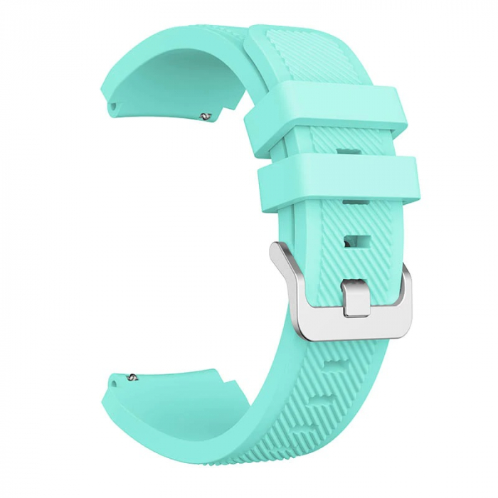 Curea Bratara compatibil smartwatch Samsung Gear S3 / Frontier , Quick Release , 22 mm , Verde Menta [1]