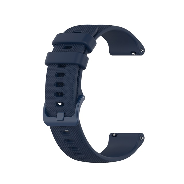 Curea compatibila 22 mm Xiaomi Mi Watch smartwatch, din silicon, Bleumarin, Quick Release [1]