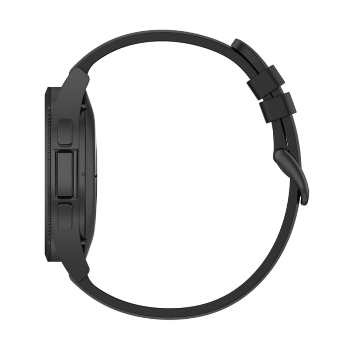 Curea compatibila Amazfit GTR 3, Amazfit GTR 3 PRO, Amazfit GTR 4, Amazfit GTR 2, Amazfit BIP5, 22 mm, silicon, Quick Release, Negru [5]