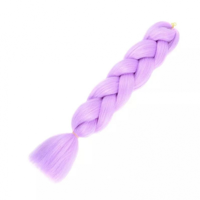 Extensii de par codite Afro pentru impletituri, Lila, Pre intinse, Box braids, 61 cm, 100 g [1]