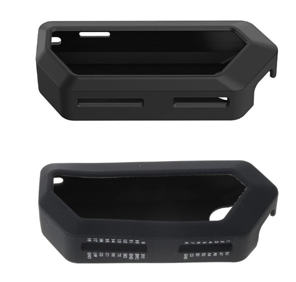 Husa de silicon rezistenta la socuri si anti-zgarieturi, protectie moale pentru Flipper Zero Negru [4]