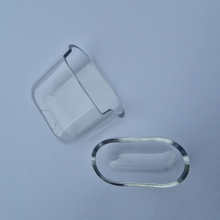 Husa protectie casti compatibila cu Airpods 1, Airpods 2 - transparenta [5]