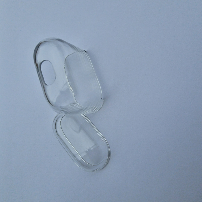 Husa protectie casti compatibila cu Airpods 1, Airpods 2 - transparenta [4]