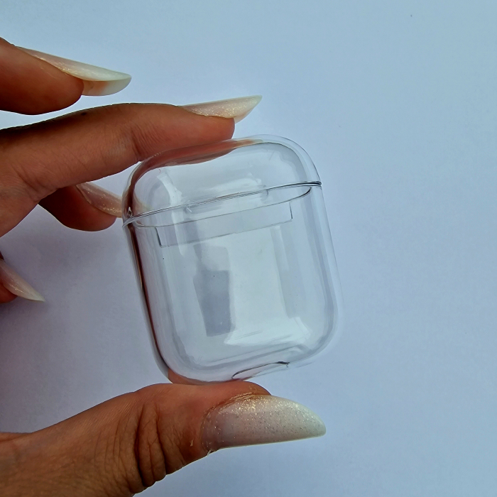 Husa protectie casti compatibila cu Airpods 1, Airpods 2 - transparenta [3]