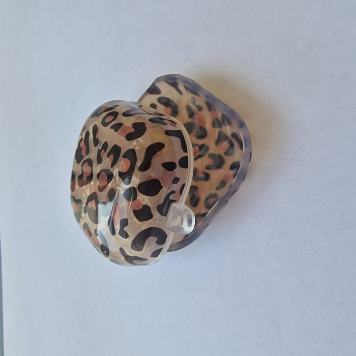 Husa protectie casti compatibila cu Samsung Galaxy Buds Live / Pro / Buds 2 / Buds 2 Pro - animal print leopard [3]