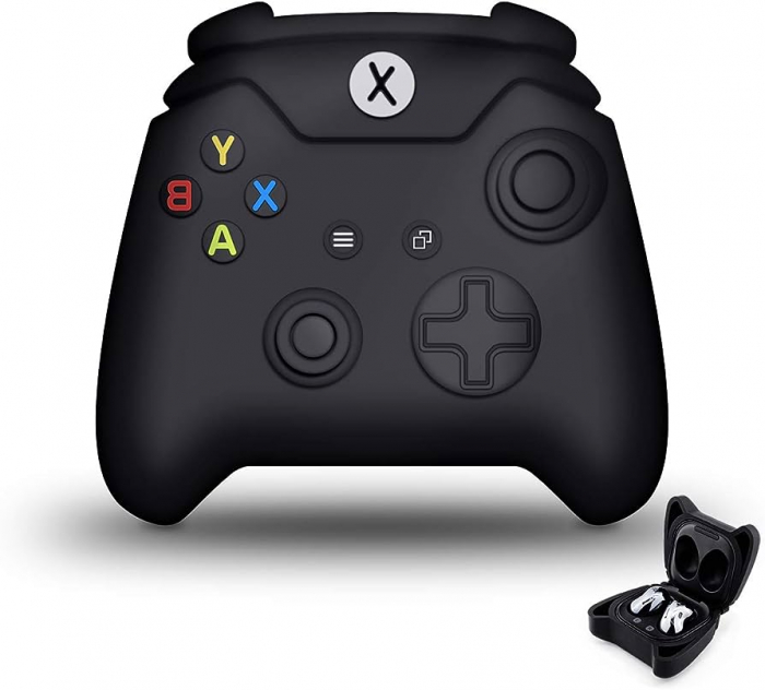 Husa protectie casti compatibila cu Samsung Galaxy Buds Live / Pro / Buds 2 / Buds 2 Pro - Joystick Xbox [2]