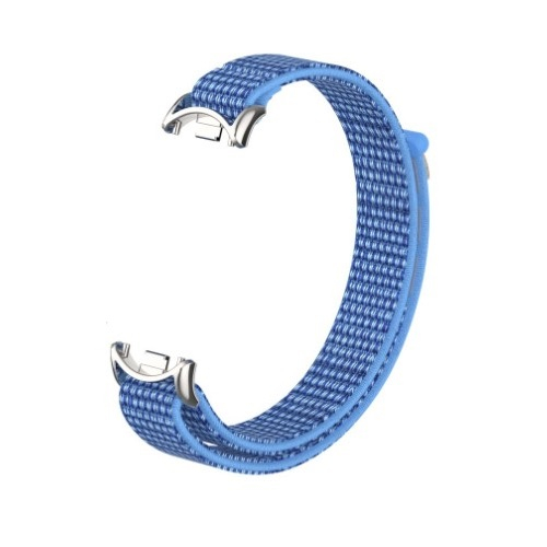 Imagine produs 	 Curea Bratara Fitness compatibila Xiaomi Mi Band 8/9, material textil cu arici, cu prindere de metal, PHN Mag, Albastru [1]