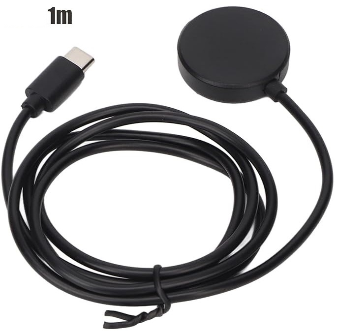 Incarcator magnetic pentru Incarcare rapida, USB Tip C pentru Samsung Watch 5/4/3/2/1 Incarcare universala, 1m, Negru, PHN Mag. [2]