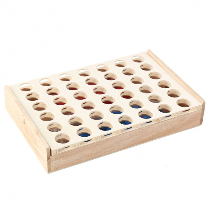 Joc 4 in linie din lemn, Montessori, +3 ani [2]