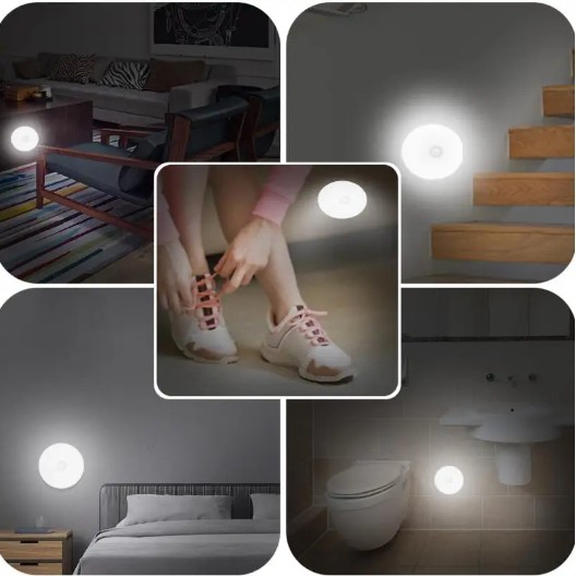 Lumina Led pe senzor/lumina de veghe, Iluminare mobilier, incapere - incarcare USB - lumina rece. [5]