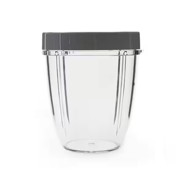 Pahar mic cu capac standard, compatibil NutriBullet 600W - 900W, Capacitate de 0.5 Litri, 125*95 mm, PHN Mag. [1]