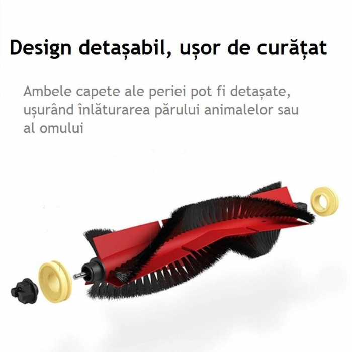 Perie Centrală Detașabilă Compatibilă Roborock S6 MaxV S60 S5 S5 Max S50 S51 [3]
