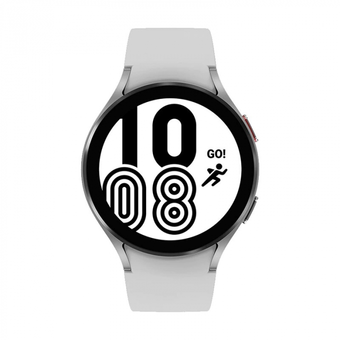 Curea silicon compatibila Samsung Galaxy Watch 4 (40mm 44mm) / Galaxy watch 4 Clasic ( 42mm 46mm ), Alb,20 mm, Quick Release [3]